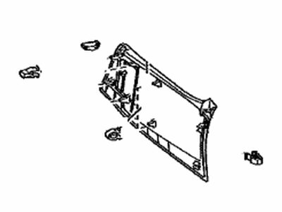 Lexus 55435-50120-C4 Panel, Instrument Panel