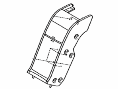 Lexus 589F0-50110-B5 Box Assy, Rear Seat Console