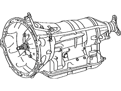 Lexus 35000-24440 Transmission Assembly