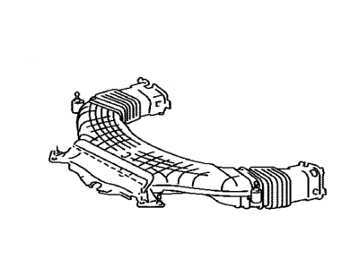 2015 Lexus LS460 Air Intake Coupling - 17751-38110