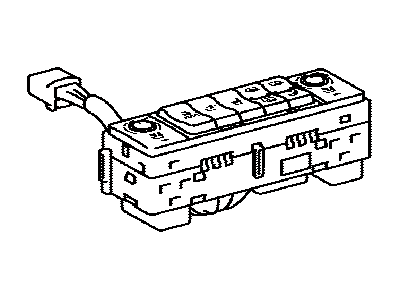 Lexus 84010-50390 Control & Panel Assembly