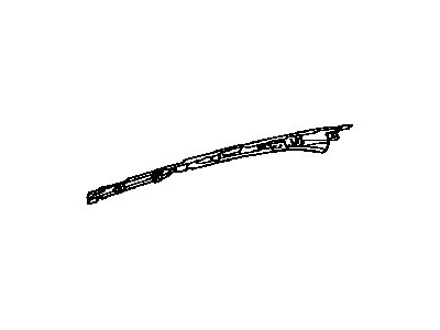 Lexus 61203-50020 Rail Sub-Assembly, Roof