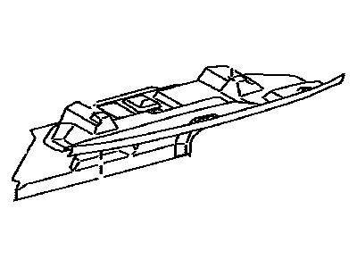 Lexus 64075-50141-C0 Cover Sub-Assembly, Luggage