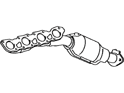 2009 Lexus LS460 Exhaust Manifold - 17104-38020