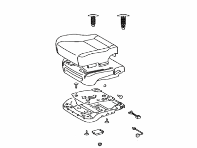 Lexus 71002-50K71-B0 Front Seat Set