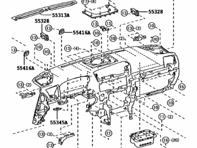 Lexus 55401-50321-C3