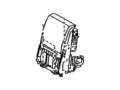 Lexus 589A0-50070-A8 Table Assembly, Rear Seat