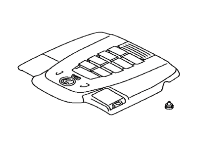 Lexus LS460 Engine Cover - 11209-38010