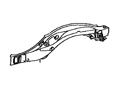 Lexus 57601-50908 Member Sub-Assembly, Rear