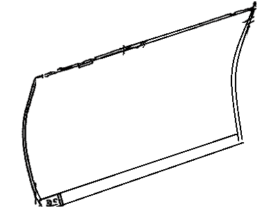 Lexus 67113-50050 Panel, Rear Door, Outer RH