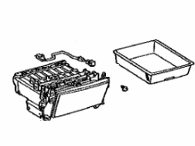 Lexus LS600hL Center Console Base - 58801-50100-A1