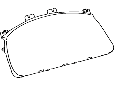 Lexus 83852-50780 Glass, Combination Meter