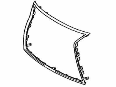 Lexus 53121-50120 Moulding, Radiator Grille