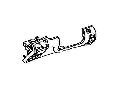 Lexus 55402-50270-B0 Pad Sub-Assy, Instrument Panel Safety, NO.1