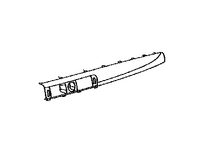 Lexus 55472-50900-B0 MOULDING, Instrument