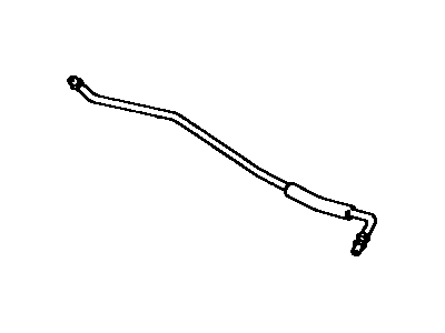 Lexus 44417-35010 Power Steering Return Tube, No.2