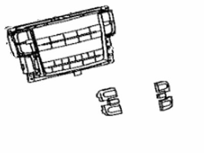 Lexus IS250 A/C Switch - 55901-53430