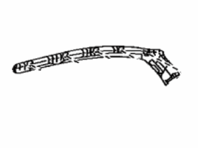 Lexus 62451-53010-A0 Garnish, Roof Side Rail, Rear RH