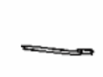 Lexus 64832-53010 Weatherstrip, Back Window Glass, LH