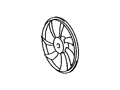 Lexus IS250 Fan Blade - 16361-31350