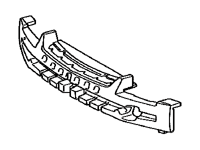 Lexus 52611-53140 ABSORBER, Front Bumper