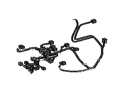 Lexus 82192-53220 Wire, Front Seat, LH