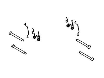 Lexus 04948-30240 Fitting Kit, Disc Brake