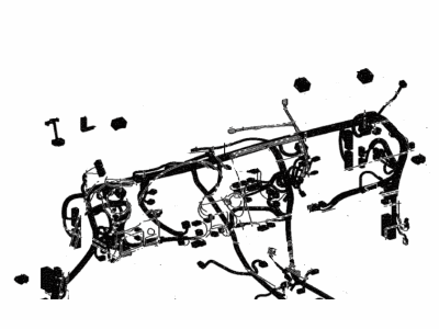 Lexus 82141-53P33 Wire, Instrument Panel