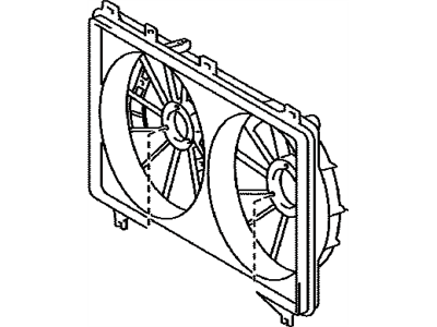 Lexus 16711-31320 Shroud, Fan