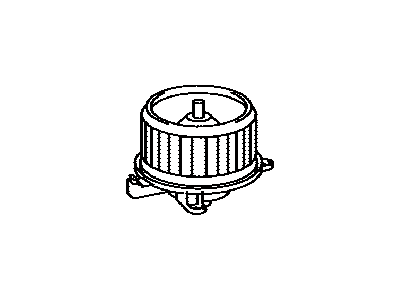 Lexus 87103-30450 Motor Sub-Assy, Cooling Unit, W/Fan