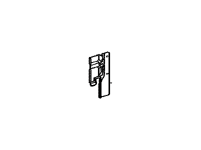 Lexus 53154-24050 Guide, Radiator GRIL