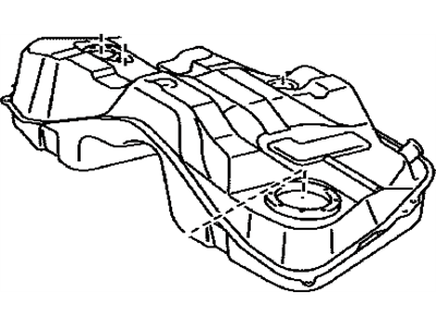 2010 Lexus IS250 Fuel Tank - 77001-53071