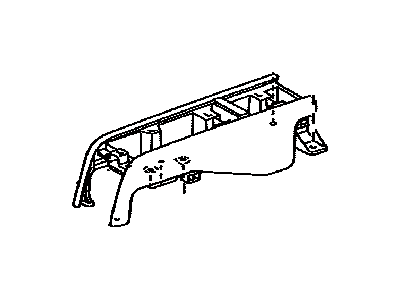 Lexus 58901-53010-A0 Box, Rear Seat Center Armrest