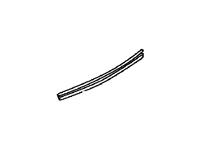 Lexus 68173-53030 Weatherstrip, Quarter Trim Panel, Inner RH