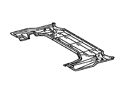 Lexus 51442-53031 Engine Under Cover, No.2