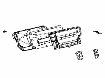 Lexus 55936-53440 Switch, Center Cluster Module