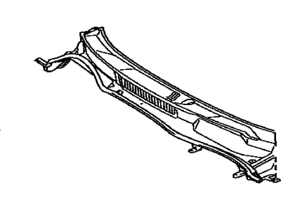 Lexus 55708-53060 Louver Sub-Assy, Cowl Top Ventilator