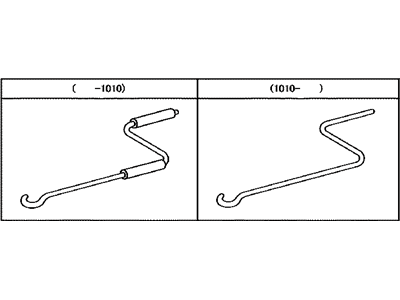 Lexus 09113-13040 Handle, Jack