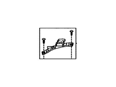 Lexus 81193-53020 RETAINER, HEADLAMP Protector