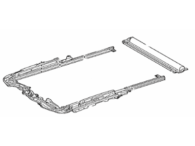 Lexus 63202-0E100-C0 Rail Sub-Assembly, Slide