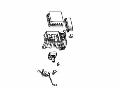 Lexus 82111-60800 Wire, Engine Room Main