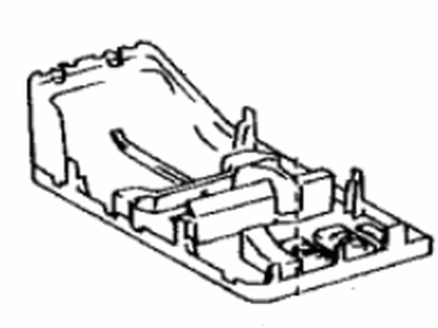 Lexus 79337-60071-A1 Carpet, NO.2 Seat Cushion Under, RH