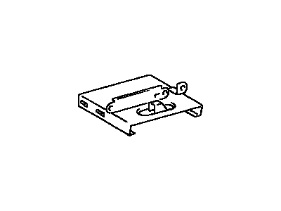 Lexus 74104-60120 Retainer Sub-Assy, Front Ash Receptacle