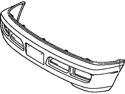 Lexus 52119-60971 Front Bumper Cover