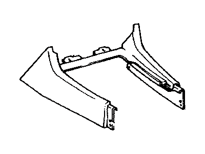 Lexus LX470 Center Console Base - 58811-60210-A0