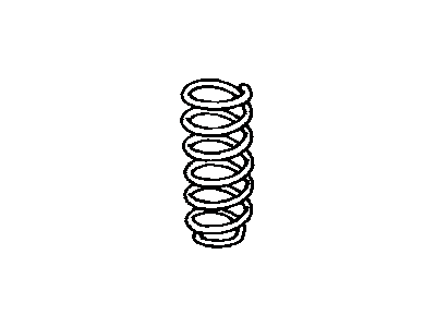 Lexus 48231-6A730 Spring, Coil, Rear