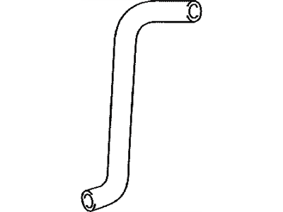 Lexus 16572-50150 Hose, Radiator, NO.2