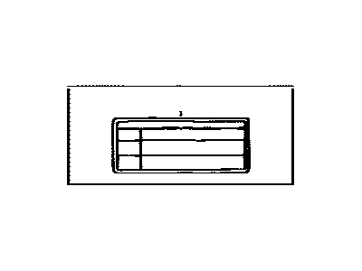 Lexus 88723-60020 Label, Cooler Service Caution