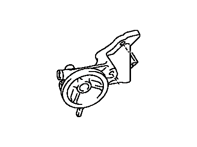 15609-50100 Lexus Bracket Sub-Assy, Oil Filter Illustration 1 of 1