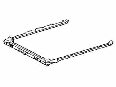 Lexus 63233-60020 Panel, Sliding Roof Housing